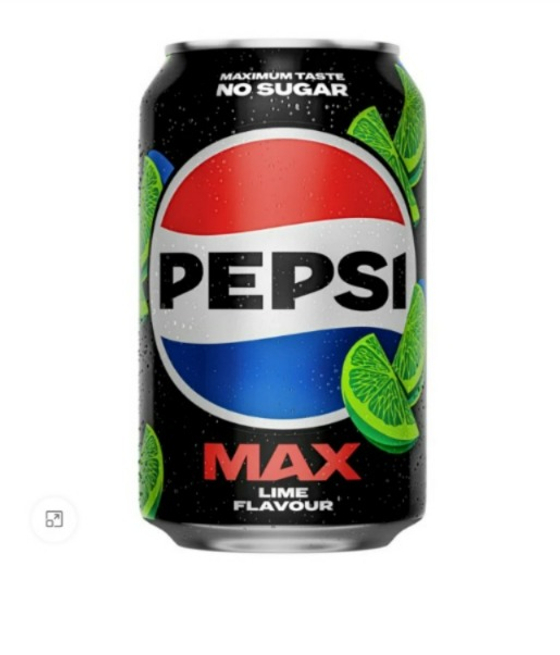 Напиток Pepsi Max Лайм б/а с/г, 330мл (24шт) Дания