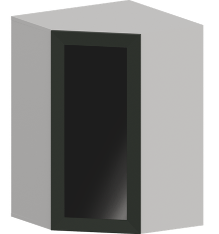 Кухня Модуль ШВУС 599 Графит / Насыщенно-зеленый