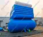 Большой надувной батут-горка "Волна - 2" 10*6*8 м