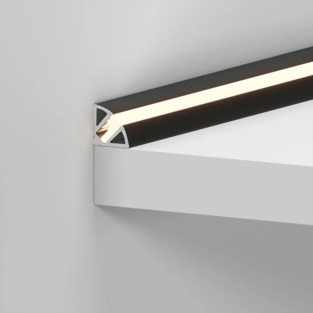 Профиль SL-KANT-H11-2000 ANOD BLACK (Arlight, Алюминий) 044086