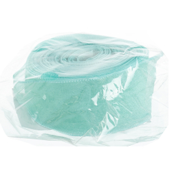 Лента органза (2,5 см*9,14 м) Нежная грация, Бирюзовый, 1 шт., 6233989