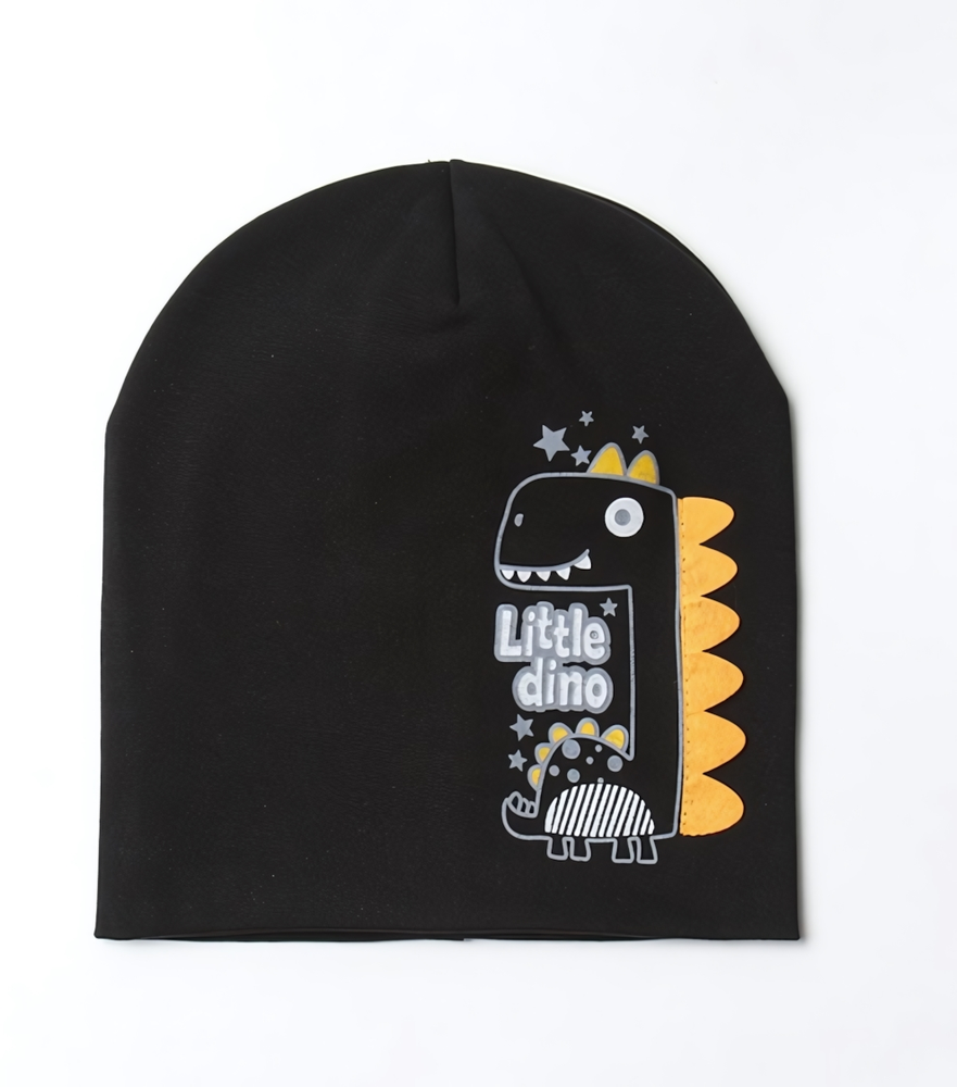 Шапка детская, цвет черный, р. 46/ 9895958 Мегашапка