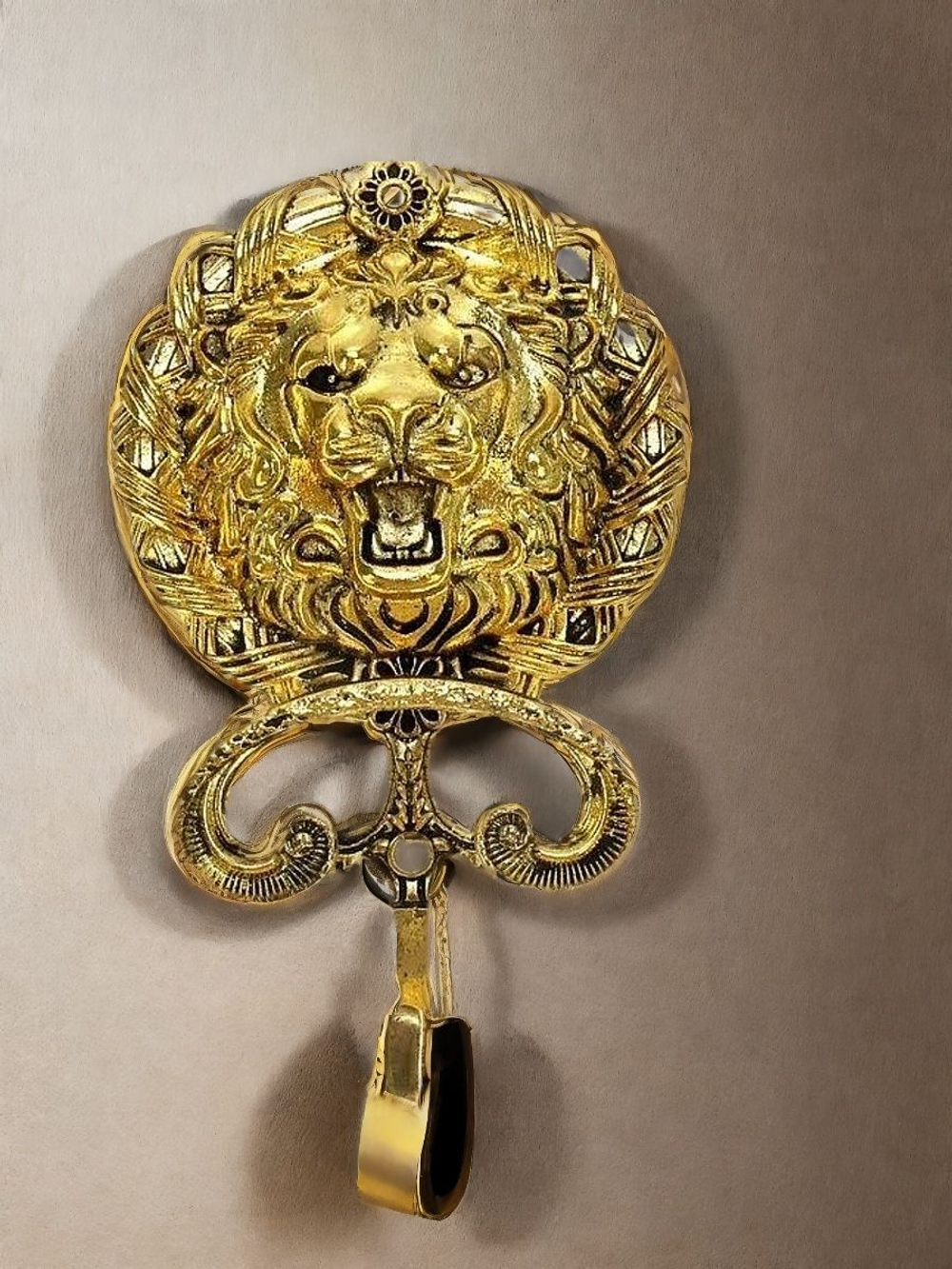 Крючок вешалка декоративный ЛЕВ, набор 2 шт.