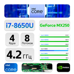 15.6" Ноутбук Lenovo ThinkPad T590 (1920x1080, Intel Core i7-8650U, RAM 16ГБ, SSD 512ГБ, GeForce MX250, Win 10 Pro)