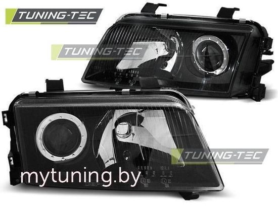 Передние фары BLACK для Audi A4 B5