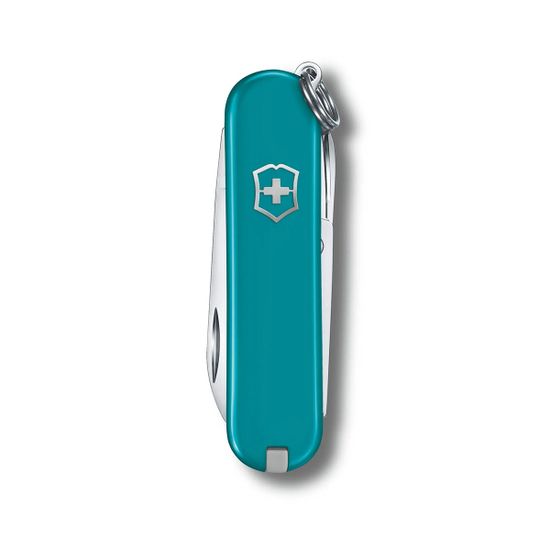 Складной нож Victorinox 0.6223.23G Mountain Lake c клинком из стали X55CrMo14, рукоять Cellidor