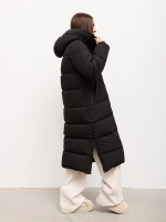 Куртка зимняя длинная с капюшоном