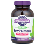Oregon's Wild Harvest, Saw Palmetto, 180 органических веганских капсул (585 мг в каждой капсуле)