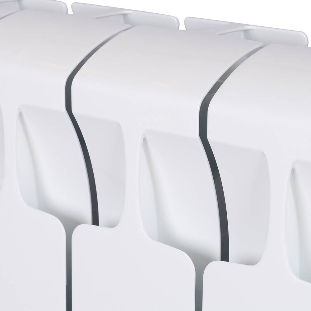 RIFAR MONOLIT 500 14 секций радиатор биметаллический боковое подключение (белый RAL 9016)