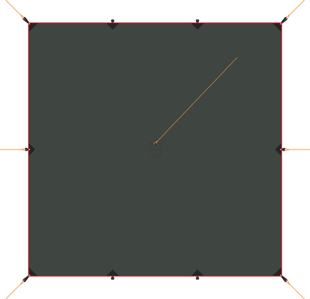 ТЕНТ TATONKA TARP 5M X 4M