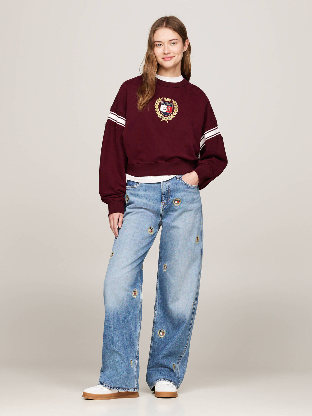 Худи Tommy Jeans - бордовый(DW0DW18772)