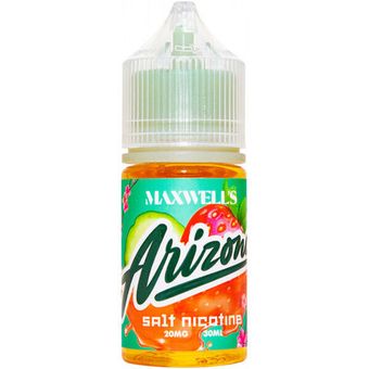 Жидкость MAXWELLS Salt 2% 30 ml Arizona - Клубника Огурец Базилик