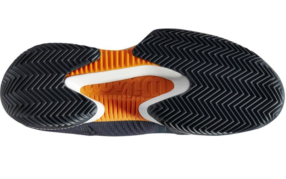 Мужские кроссовки теннисные Wilson Kaos Rapide Clay - outer space/wht/autumn glory