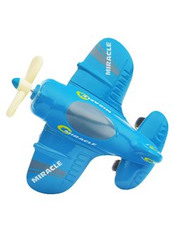 Игрушка Самолет цвет голубой (0783-264)