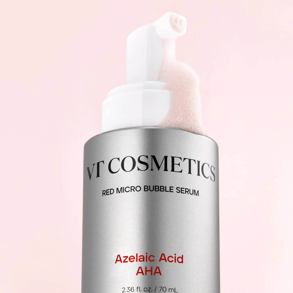 VT Cosmetics Пузырьковая сыворотка с азелаиновой кислотой Az AHA Red Micro Bubble Serum
