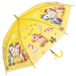 Зонт детский полуавтомат «Ultramarine - Единорожки», микс 4 цвета, 8 спиц, d-86см, длина в слож. виде 65см