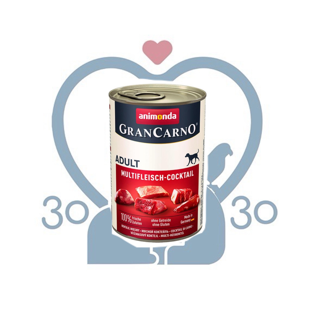 Gran Carno Fleisch Adult мультимясной коктейль (400гр)