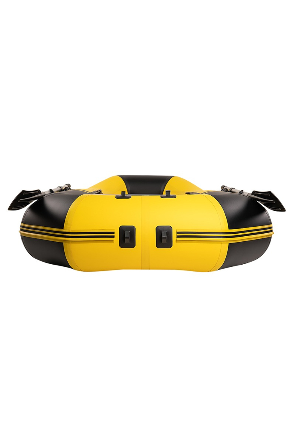 YACHTMAN-300 МНД НАДУВНОЕ ДНО (Яхтман) желтый-черный (лодка ПВХ с усилением)