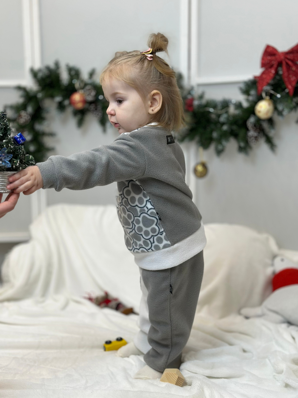 Флисовый костюм Лапки