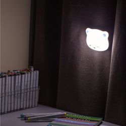 Ночник - светильник светодиодный ЭРА NLED-466-1W-W настенный аккумуляторный белый