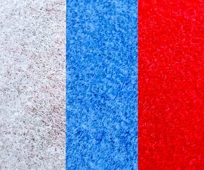 Разбег для двойного минитрампа и опорного прыжка 25х1х25мм. - голубой