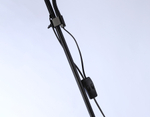 TR97629/2 BK черный E27+E14 max 40W D245/100*1770