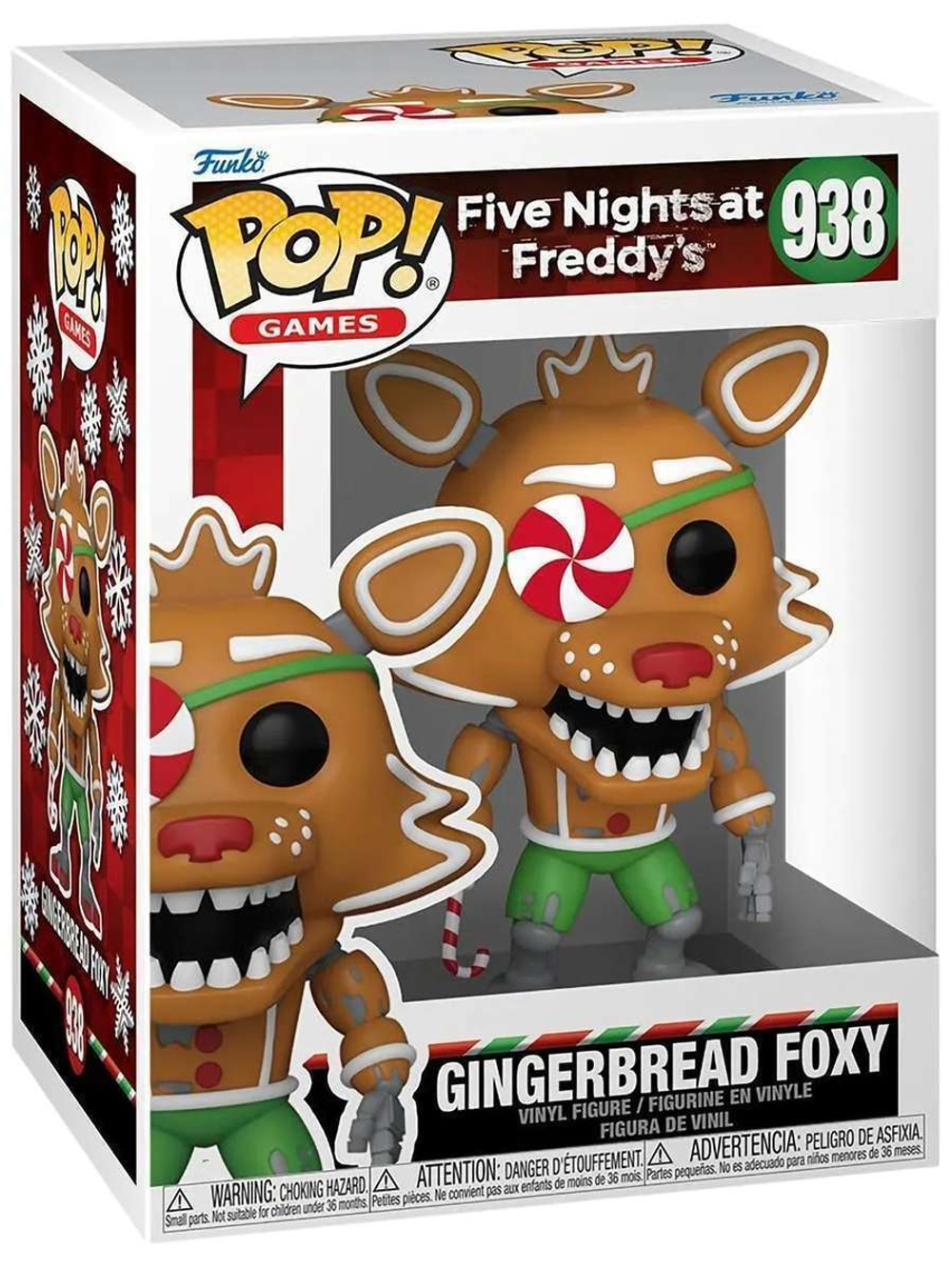 Фигурка Funko POP! Games FNAF Gingerbread Foxy (938) 72487