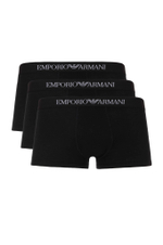 трусики-боксеры 3 шт. Emporio Armani - черный(111610 CC722)