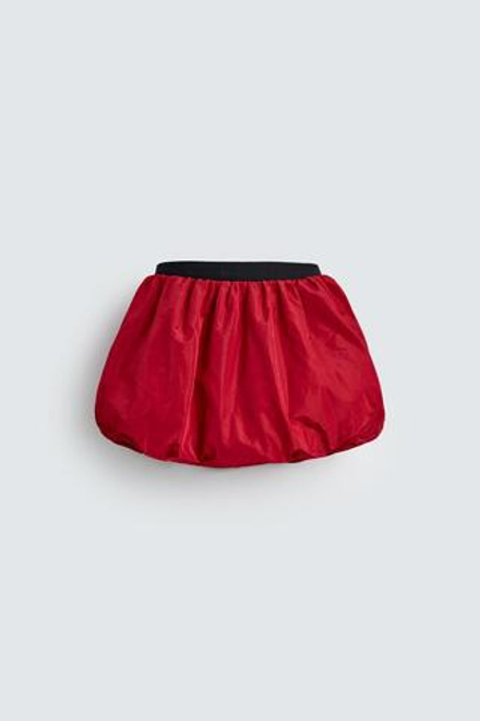 ZARA Х DISNEY МИНИ-ЮБКА-БАЛЛОН, КРАСНЫЙ