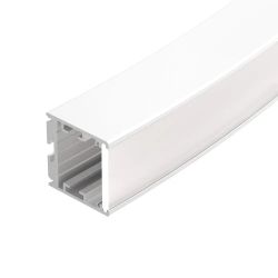 Профиль SL-ARC-3535-D320-W90 WHITE (260мм, дуга 1 из 4) (Arlight, Алюминий) 039592