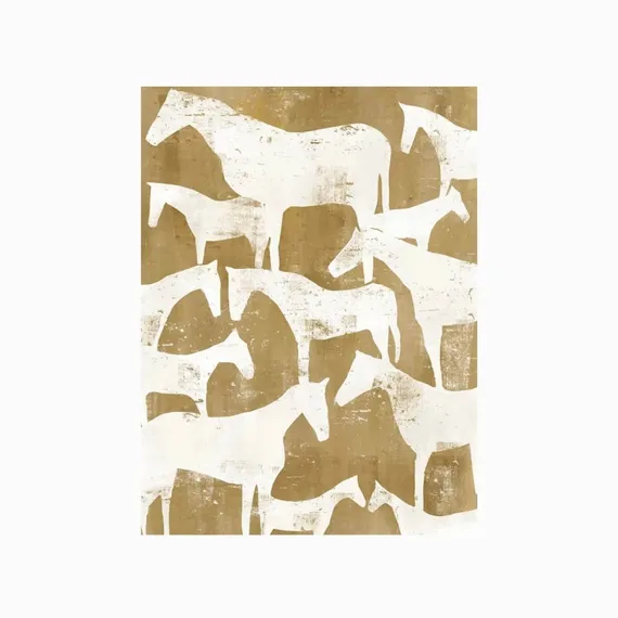 Постер Horses 140х100