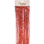 Дождик 50 см «Волны», Красный