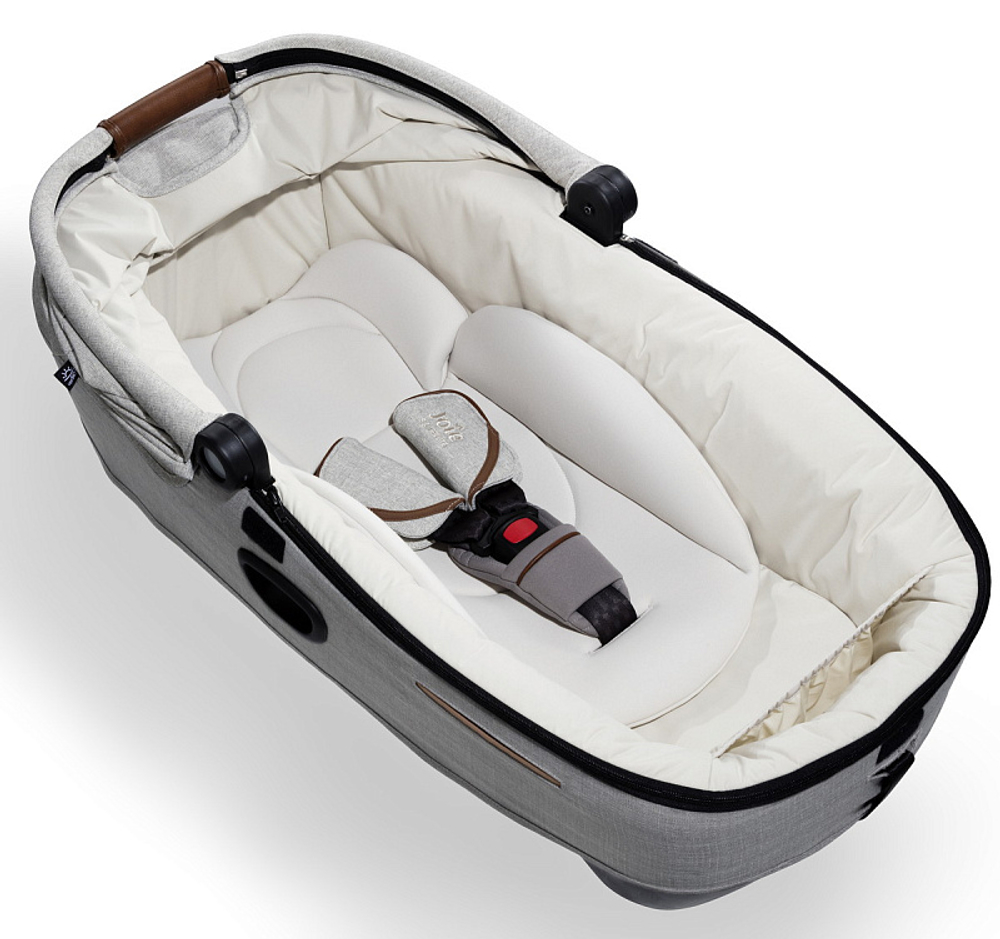 Автокресло Joie Calmi с Базой Joie I-Base Encore Oyster