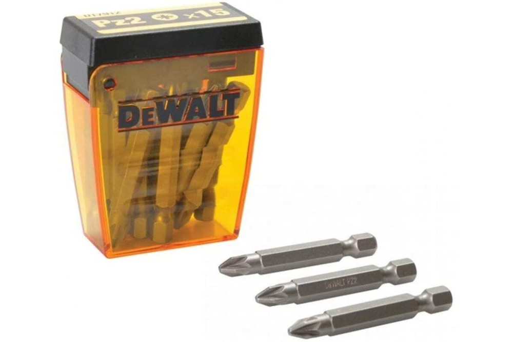 DeWalt, DT7912, Насадки для шурупов со шлицем Pozidriv, Pz2 x 25 мм, 20Х50 шт, шт