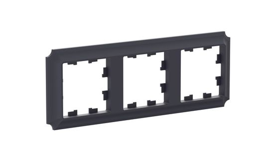 Рамка 3-м AtlasDesign Antique универс. карбон SE ATN101003