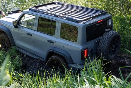 Багажник верхний + лестница силовые