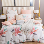 Комплект постельного белья Люкс Сатин 100% хлопок на резинке AR278