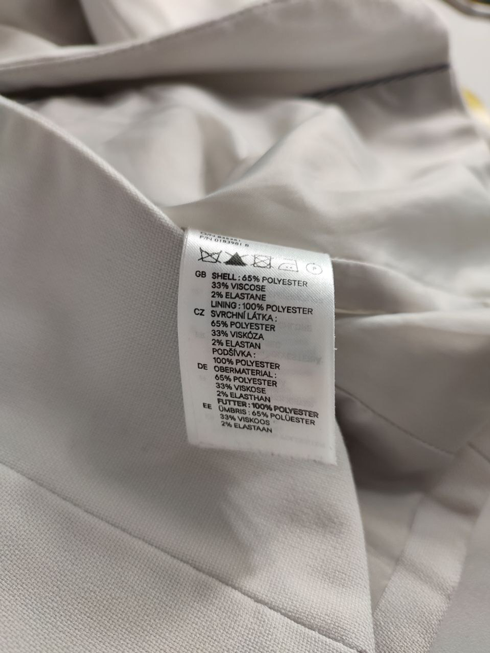 Жакет H&M приталенный, маркировка 34, визуально на 40 размер