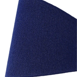 Бант-бабочка из синего шелка