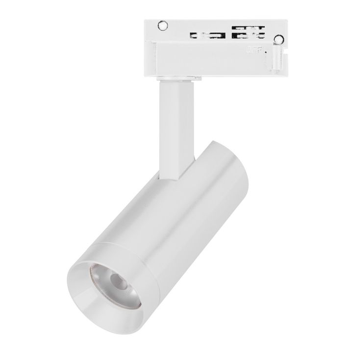 Трековый светодиодный светильник Arlight LGD-SPOT-2TR-R45-7W Day4000 (WH, 24 deg, 230V) 042538