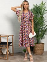 Платье Южное солнце (винное) П15722-4М LT Collection