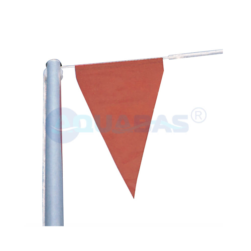 Стойки указателей поворота Gemas H=1,8м D=42мм (2шт.) AISI 304 +шнур+флажки (басс. 25м) (14312)