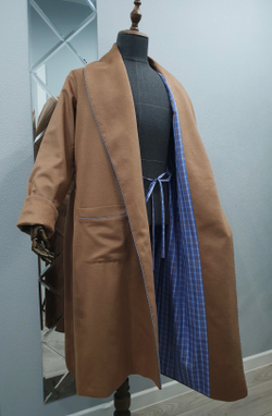 Халат кашемировый с шерстью альпаки