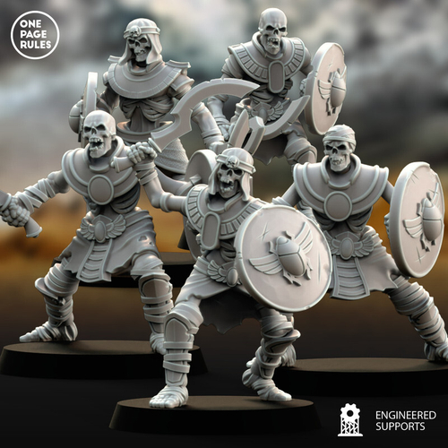 Grand Alliance Death Tomb Kings Tomb Kings Skeleton Warriors 1 шт. миниатюра для dnd, днд, pathfinder, фентези, Настольная игра, НРИ, Варгейм, РПГ