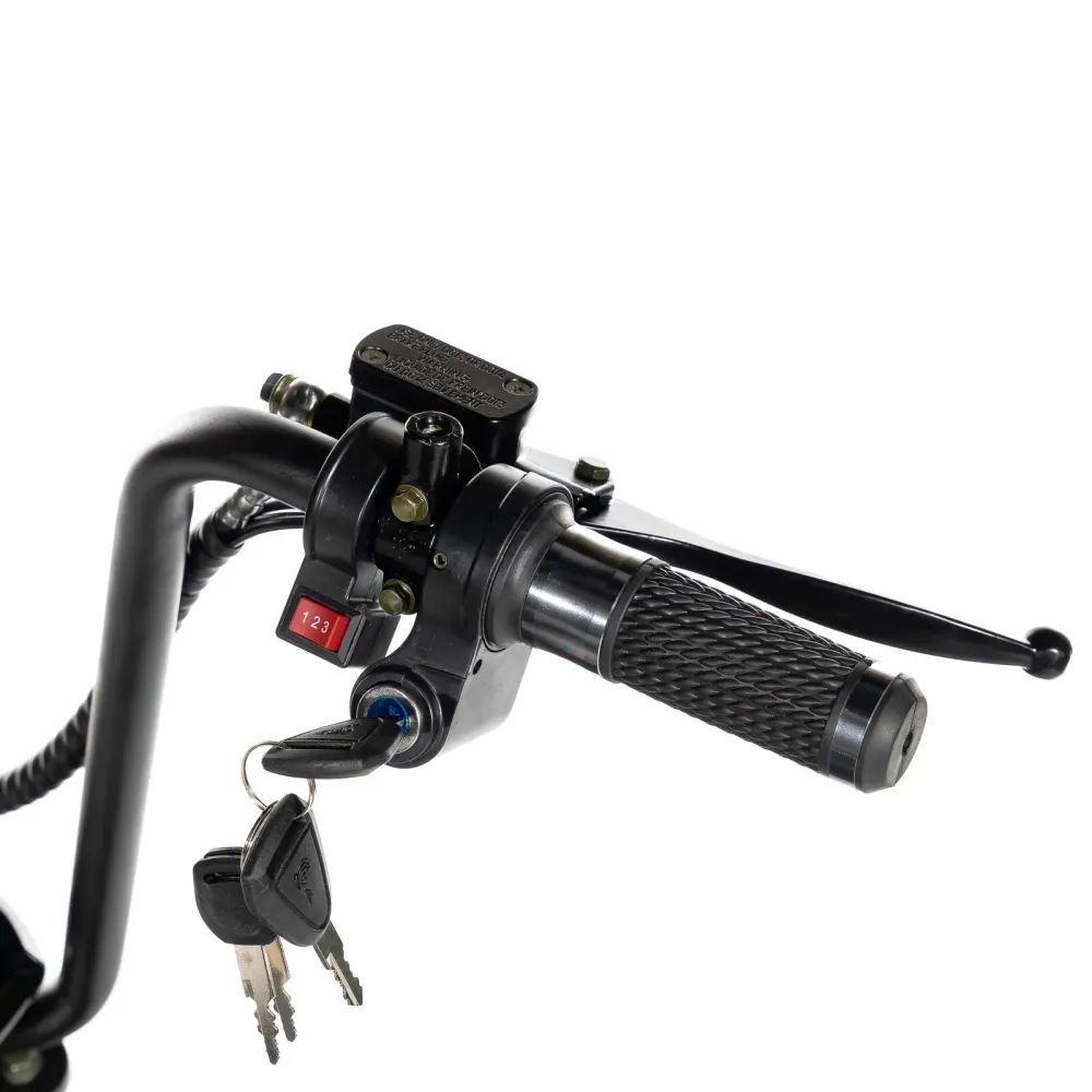 ЭЛЕКТРОСКУТЕР CITYCOCO GT X5 TRIKE 1500W 15AH 48V Карбон