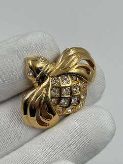 Брошь Шмель Swarovski