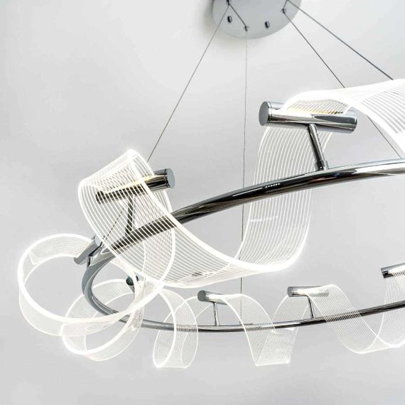 Подвесная светодиодная люстра Modelux Modestyle MS.3029.10 CR