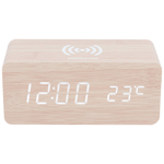 Часы электронные HOMESTAR с беспроводной зарядкой HS-0123 (107615)