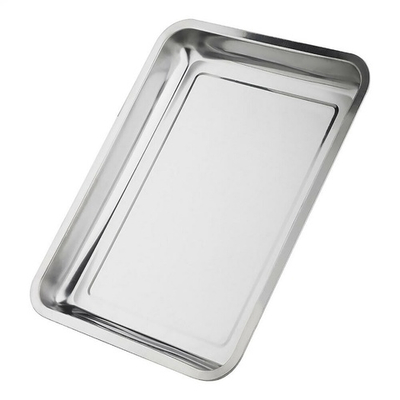 Противень 39*29*4,2см нерж глубокий "Domestico"