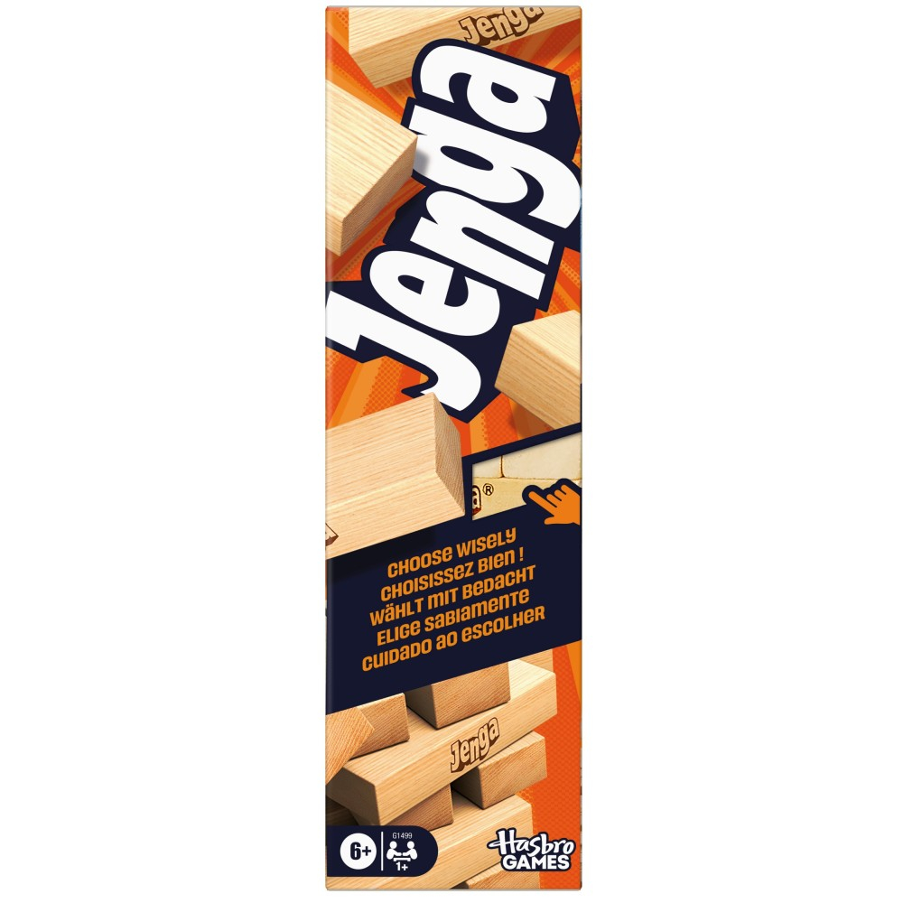 Игра на ловкость Hasbro G1499 Дженга Jenga башня G1499 — фото 4